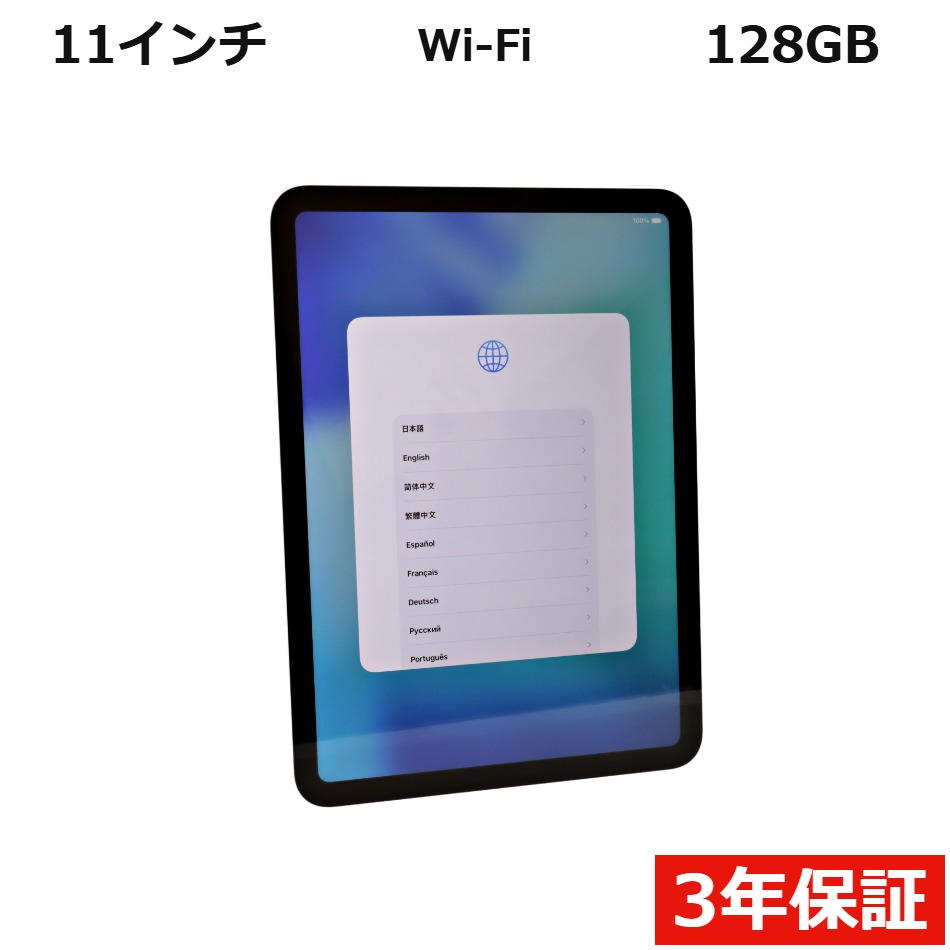 【WEBカメラ搭載】IPAD WI-FI 128GB [第11世代]